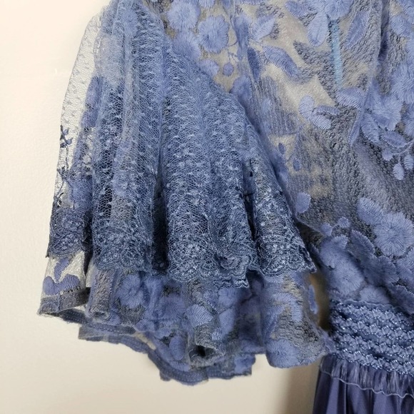 Three Floor city scape dress, dark blue, size 0, nwt - Picture 3 of 8